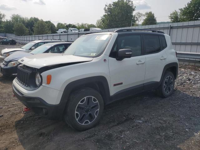 ZACCJBCB5HPE62627 - 2017 JEEP RENEGADE TRAILHAWK WHITE photo 1