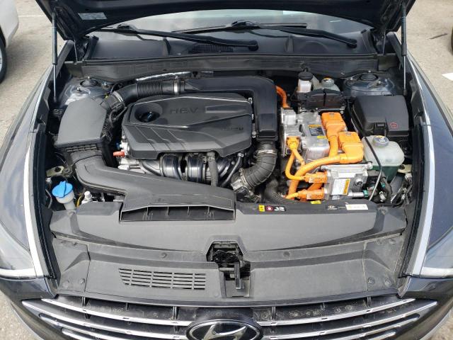 KMHL54JJ5LA016072 - 2020 HYUNDAI SONATA HYBRID BLACK photo 11