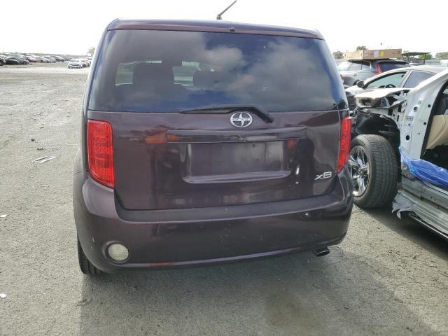 JTLKE50E081034307 - 2008 TOYOTA SCION XB 勃艮第红 照片 6