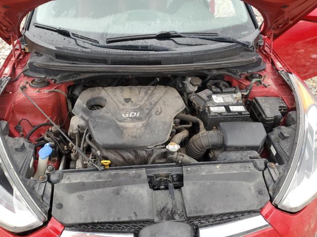 KMHTC6AD2CU065904 - 2012 HYUNDAI VELOSTER 红色 照片 11