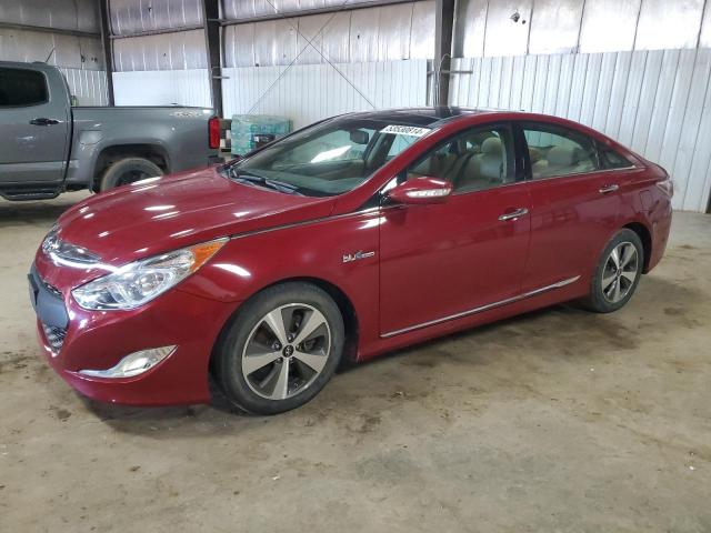 KMHEC4A46CA038753 - 2012 HYUNDAI SONATA HYBRID MAROON photo 1