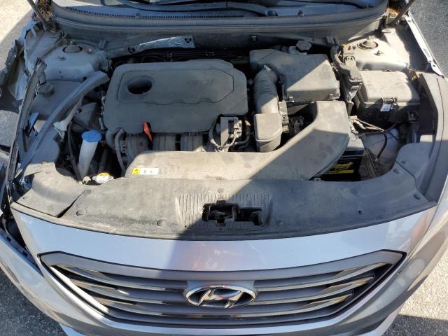 5NPE34AF4FH140085 - 2015 HYUNDAI SONATA SPORT SILVER photo 11