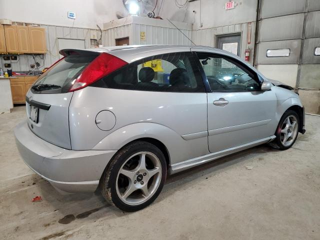 3FAHP39552R203747 - 2002 FORD FOCUS SVT SILVER photo 3