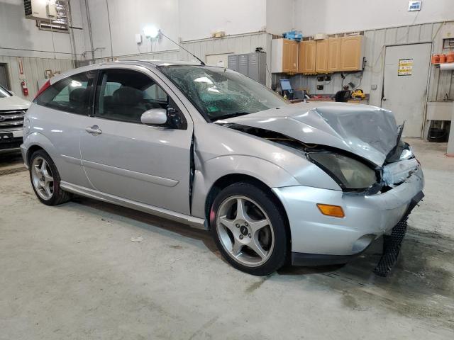 3FAHP39552R203747 - 2002 FORD FOCUS SVT SILVER photo 4