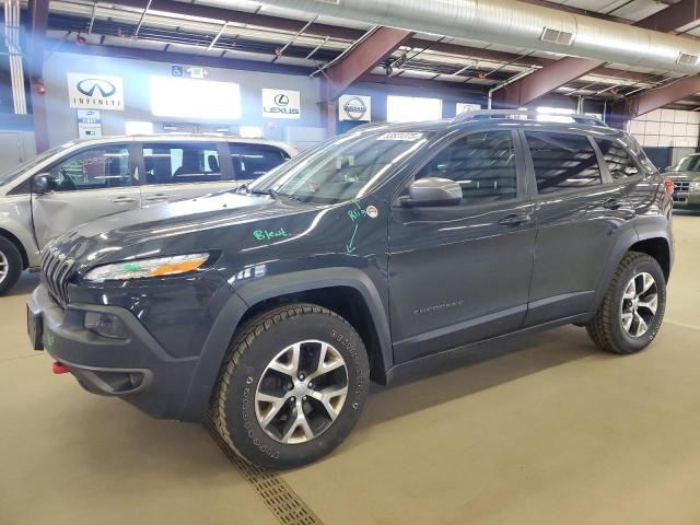 1C4PJMBS8GW268447 - 2016 JEEP CHEROKEE TRAILHAWK GRAY photo 1