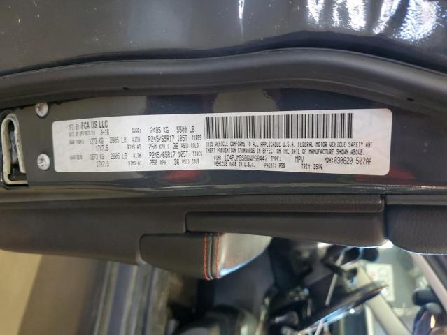 1C4PJMBS8GW268447 - 2016 JEEP CHEROKEE TRAILHAWK GRAY photo 13