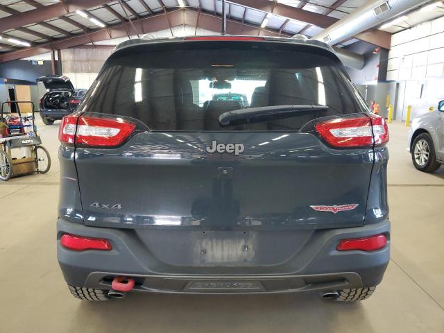 1C4PJMBS8GW268447 - 2016 JEEP CHEROKEE TRAILHAWK GRAY photo 6