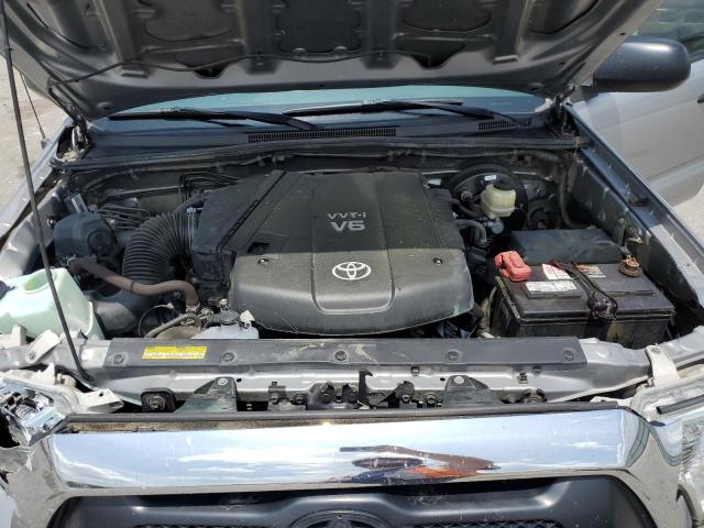 3TMJU4GN7EM172970 - 2014 TOYOTA TACOMA DOUBLE CAB PRERUNNER SILVER photo 11