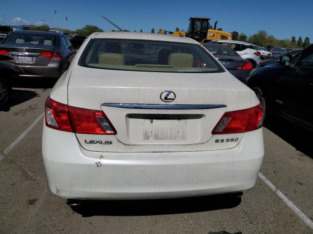 JTHBJ46G272017378 - 2007 LEXUS ES 350 WHITE photo 6