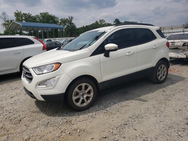 MAJ3S2GE3LC342586 - 2020 FORD ECOSPORT SE WHITE photo 1