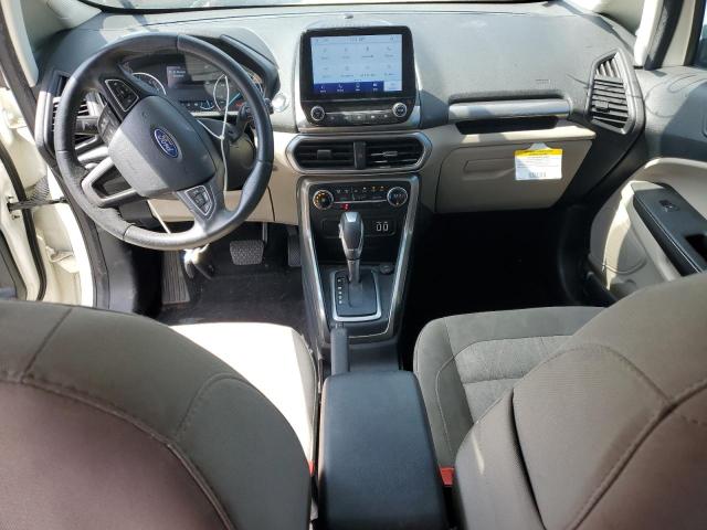 MAJ3S2GE3LC342586 - 2020 FORD ECOSPORT SE WHITE photo 8