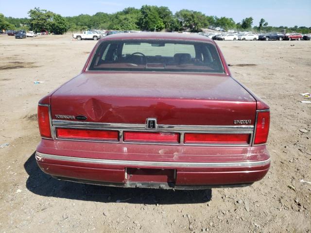 1LNLM82W8TY703574 - 1996 LINCOLN TOWN CAR SIGNATURE RED photo 6