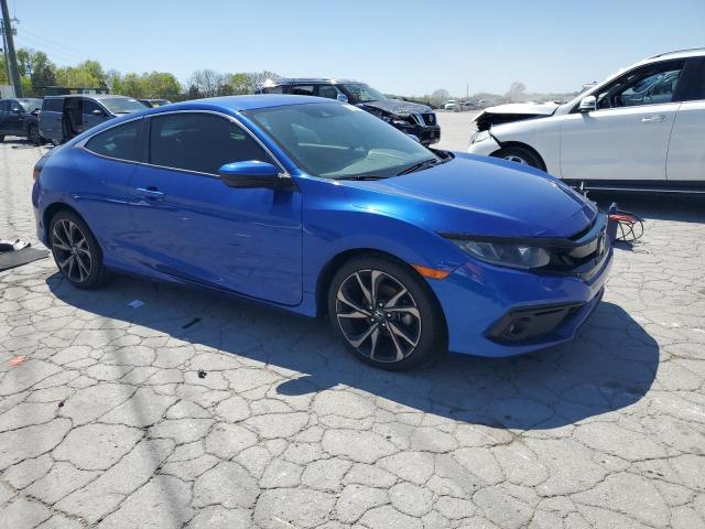 2HGFC4B88LH302732 - 2020 HONDA CIVIC SPORT BLUE photo 4