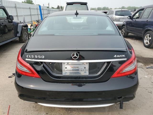 WDDLJ9BB5DA074663 - 2013 MERCEDES-BENZ CLS 550 4MATIC BLACK photo 6