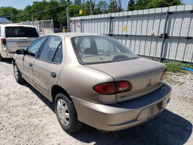 1G1JC524027106928 - 2002 CHEVROLET CAVALIER BASE GOLD photo 2