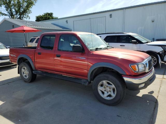 5TEGN92N31Z758543 - 2001 TOYOTA TACOMA DOUBLE CAB PRERUNNER RED photo 4