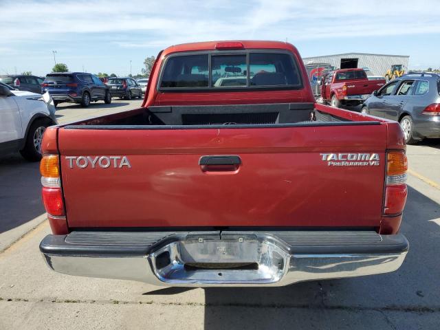 5TEGN92N31Z758543 - 2001 TOYOTA TACOMA DOUBLE CAB PRERUNNER RED photo 6