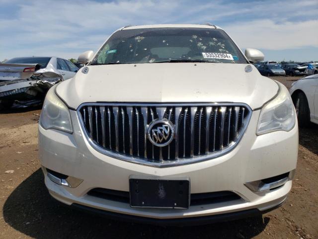 5GAKVBKD0FJ333339 - 2015 BUICK ENCLAVE WHITE photo 5