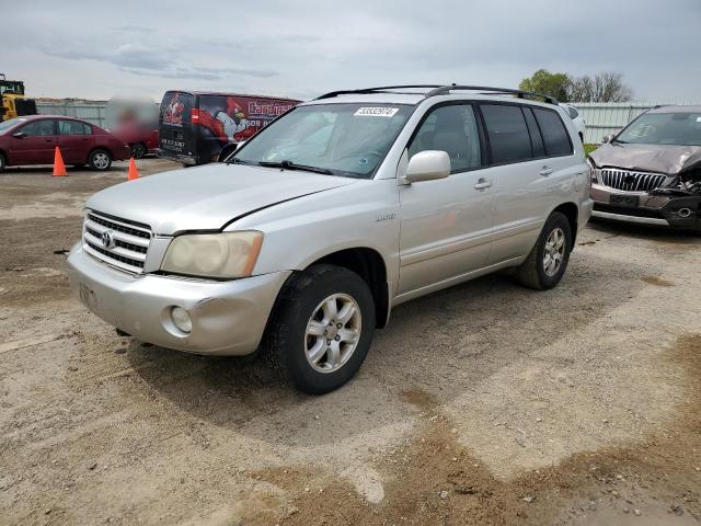 2003 TOYOTA HIGHLANDER LIMITED, 