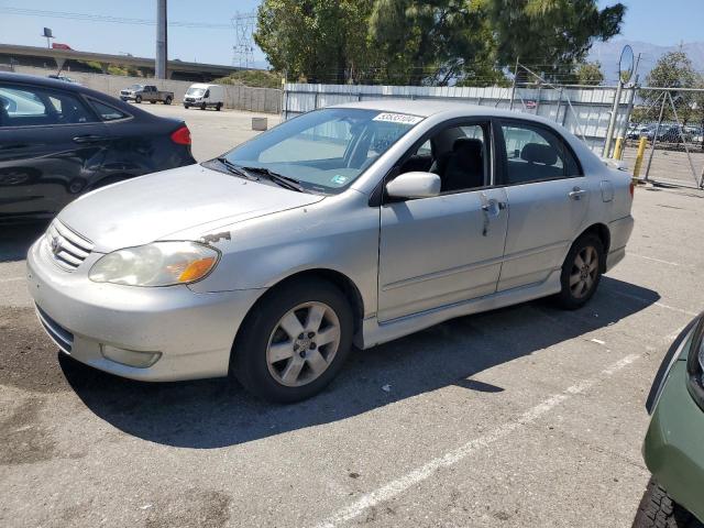 1NXBR32E23Z161533 - 2003 TOYOTA COROLLA CE SILVER photo 1