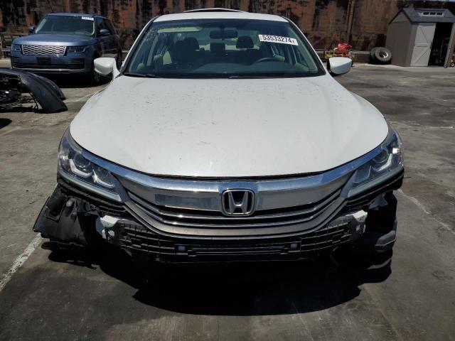 1HGCR2F33GA245140 - 2016 HONDA ACCORD LX WHITE photo 5