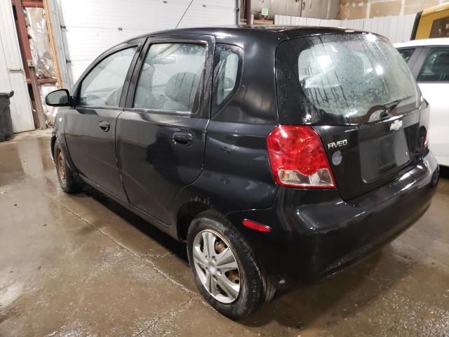KL1TD62615B502170 - 2005 CHEVROLET AVEO BASE Qara foto 2