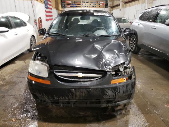 KL1TD62615B502170 - 2005 CHEVROLET AVEO BASE Qara foto 5