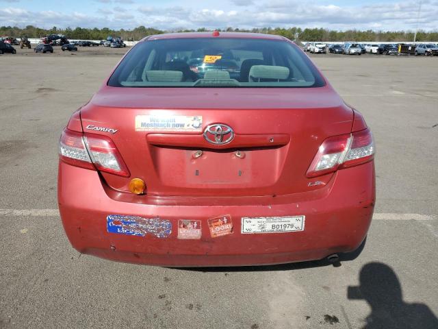 4T1BF3EK6BU178733 - 2011 TOYOTA CAMRY BASE Qırmızı foto 6