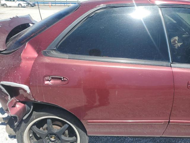 JH4DB766XTS001700 - 1996 ACURA INTEGRA SE RED photo 10