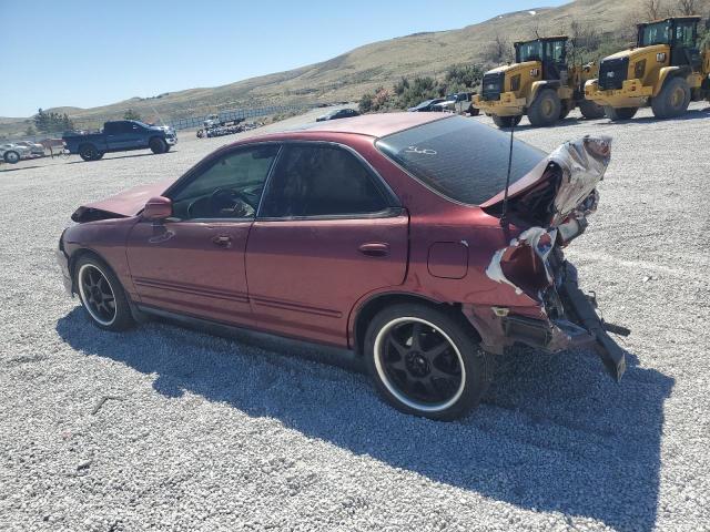 JH4DB766XTS001700 - 1996 ACURA INTEGRA SE RED photo 2