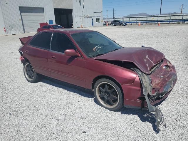 JH4DB766XTS001700 - 1996 ACURA INTEGRA SE RED photo 4