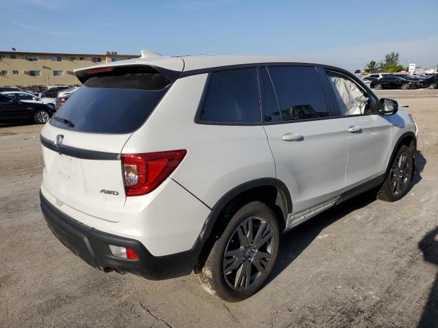 5FNYF8H52MB037929 - 2021 HONDA PASSPORT EXL أبيض صورة 3
