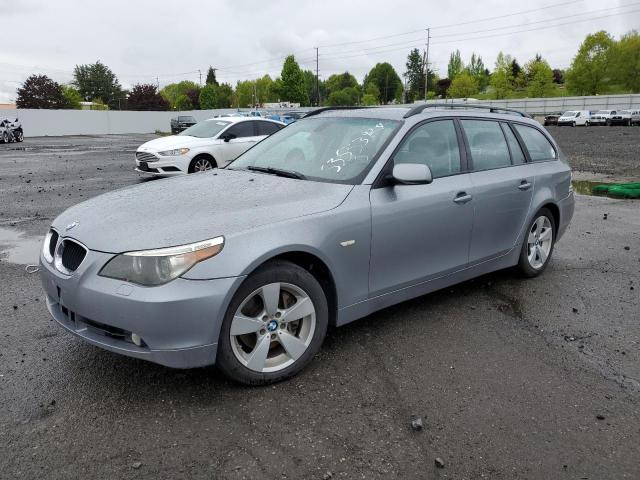 WBANN73586CN00743 - 2006 BMW 530 XIT SILVER photo 1