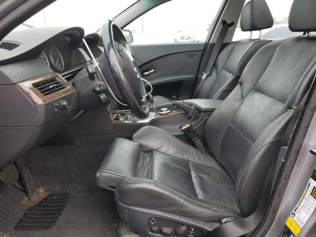 WBANN73586CN00743 - 2006 BMW 530 XIT SILVER photo 7