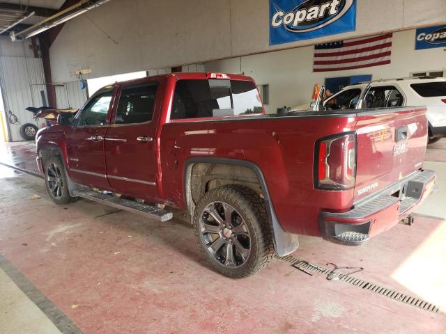 3GTU2PEJ1JG141999 - 2018 GMC SIERRA K1500 DENALI MAROON photo 2