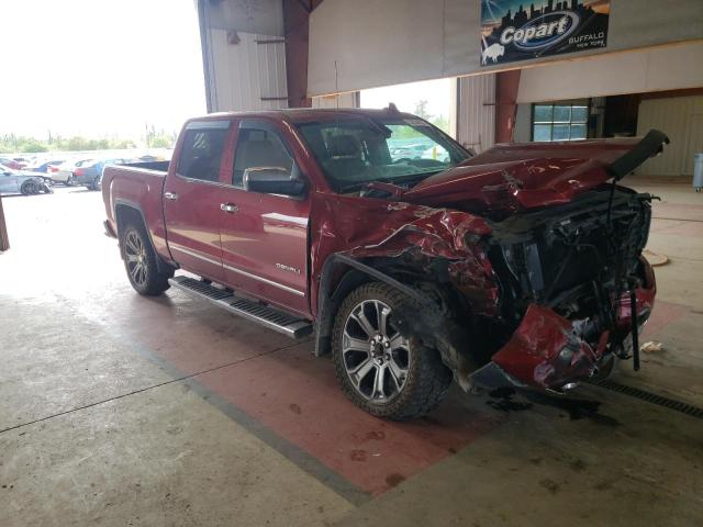 3GTU2PEJ1JG141999 - 2018 GMC SIERRA K1500 DENALI MAROON photo 4