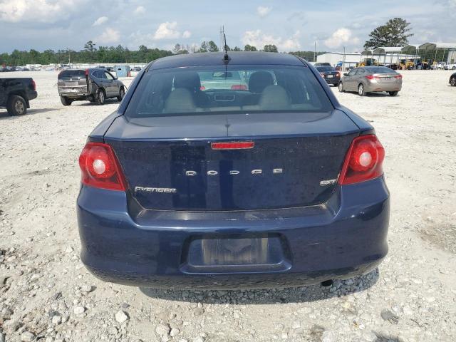 1C3CDZCB4DN626277 - 2013 DODGE AVENGER SXT BLUE photo 6