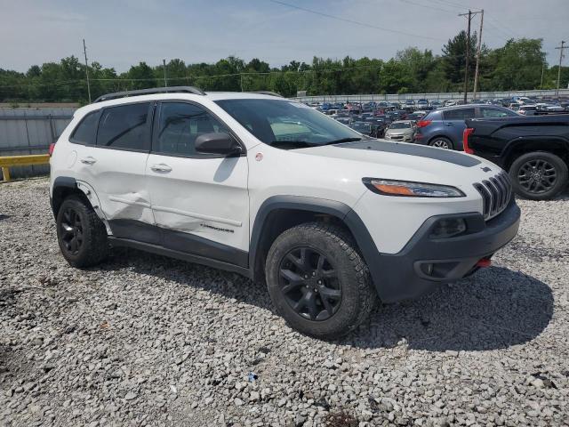 1C4PJMBS8GW111162 - 2016 JEEP CHEROKEE TRAILHAWK WHITE photo 4