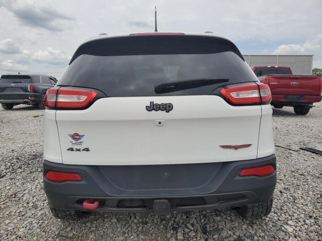 1C4PJMBS8GW111162 - 2016 JEEP CHEROKEE TRAILHAWK WHITE photo 6