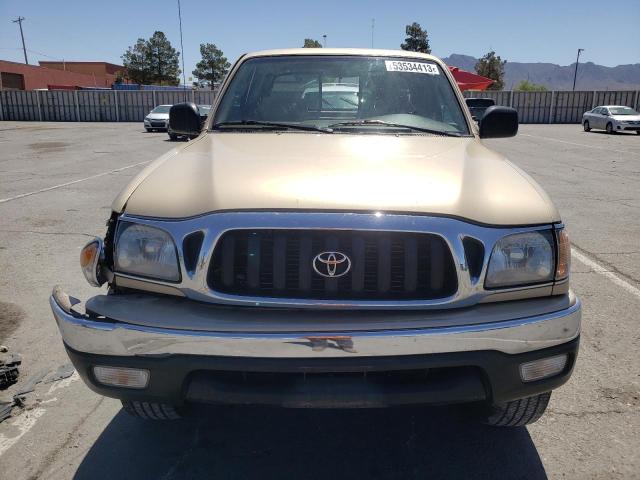 5TESN92N02Z123291 - 2002 TOYOTA TACOMA XTRACAB PRERUNNER ოქროსფერი ფოტო 5