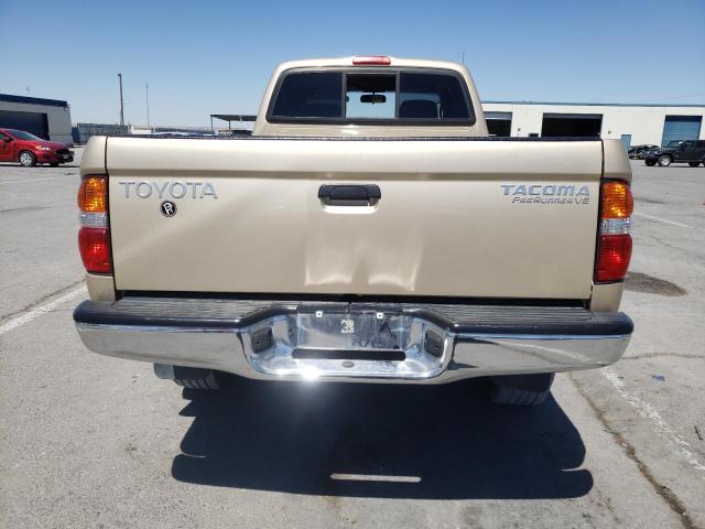 5TESN92N02Z123291 - 2002 TOYOTA TACOMA XTRACAB PRERUNNER GOLD photo 6