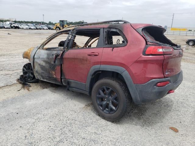 1C4PJMBS2EW257666 - 2014 JEEP CHEROKEE TRAILHAWK 勃艮第红 照片 3