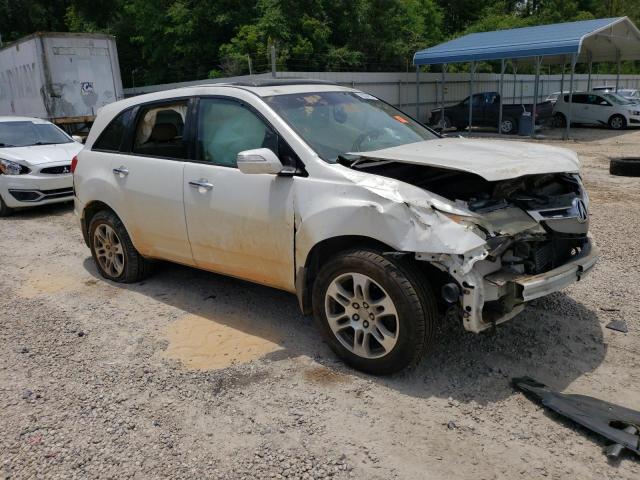 2HNYD28407H536845 - 2007 ACURA MDX TECHNOLOGY WHITE photo 4