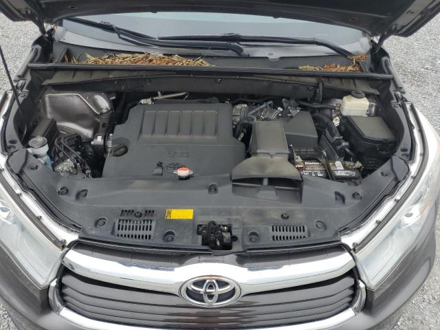 5TDYKRFHXGS138506 - 2016 TOYOTA HIGHLANDER LIMITED GRAY photo 12