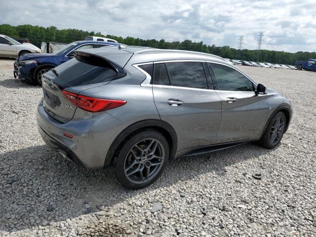 SJKCH5CP3HA017423 - 2017 INFINITI QX30 BASE GRAY photo 3