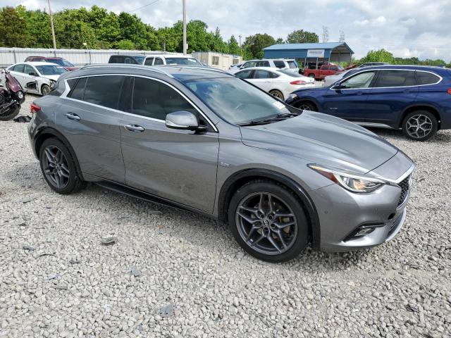 SJKCH5CP3HA017423 - 2017 INFINITI QX30 BASE GRAY photo 4