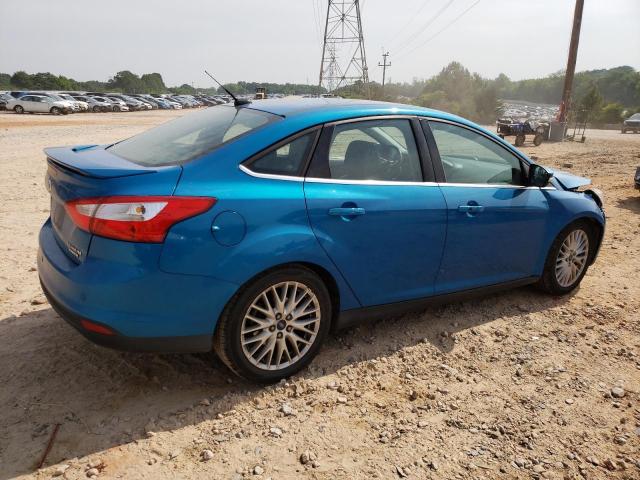 1FADP3J24EL221983 - 2014 FORD FOCUS TITANIUM BLUE photo 3