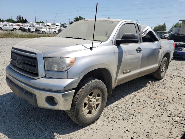 5TFDM5F15CX028987 - 2012 TOYOTA TUNDRA CREWMAX SR5 GRAY photo 1