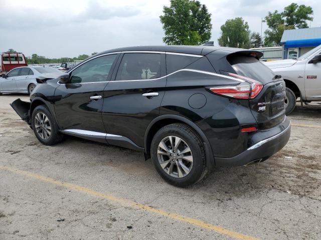 5N1AZ2MG9HN155329 - 2017 NISSAN MURANO S BLACK photo 2