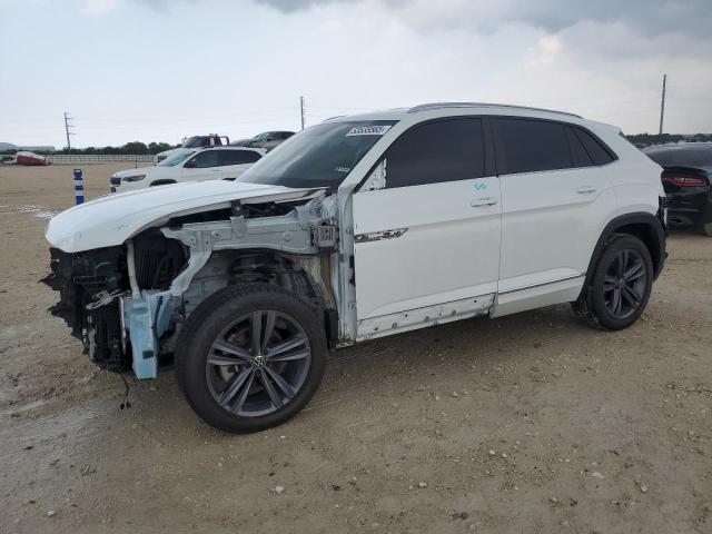 1V2ME2CA7MC238322 - 2021 VOLKSWAGEN ATLAS CROS SE WHITE photo 1